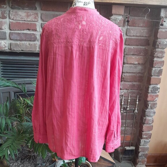 Anthropologie Dusty Rose Blouse NWT - Picture 2 of 8